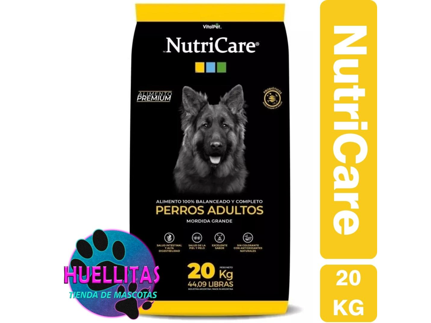 NUTRICARE PERRO Adulto M. Grande x 20Kg