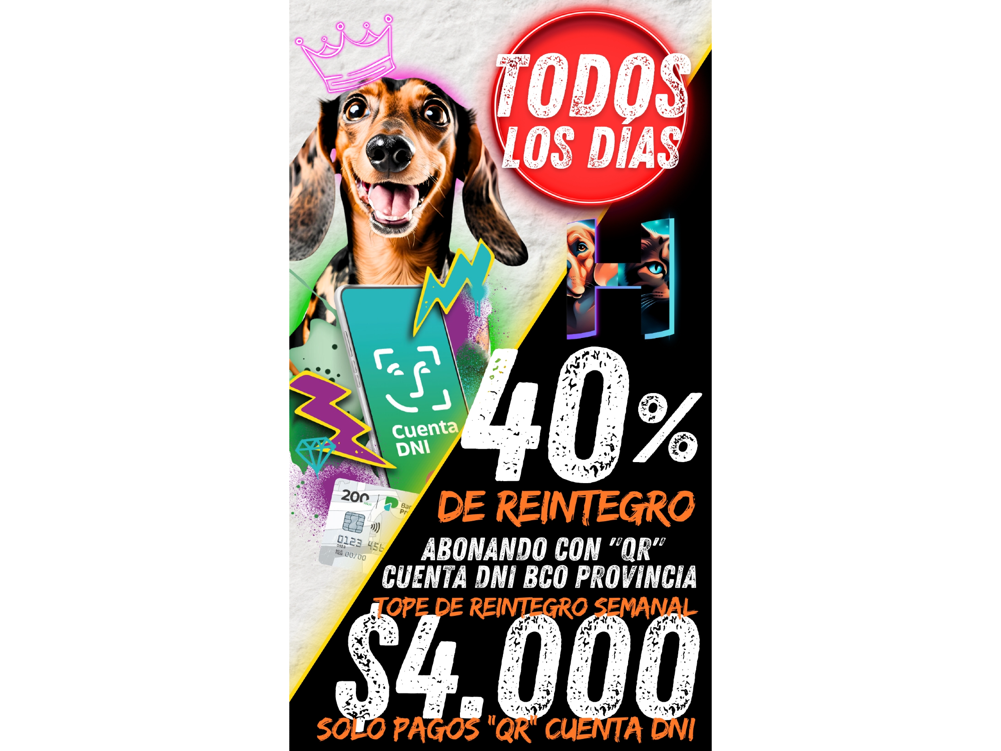 PROMO "EL MEJOR AMIGO DEL BONAERENSE" CUENTA DNI