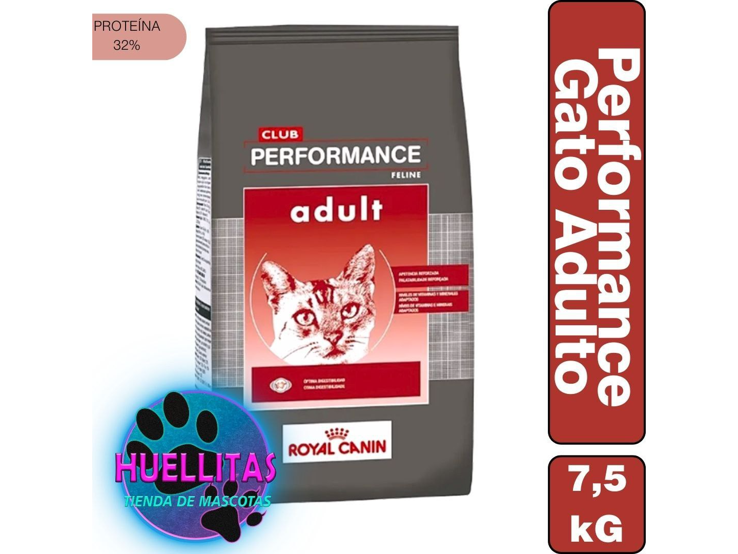 PERFORMANCE GATO ADULTO 7,5KG