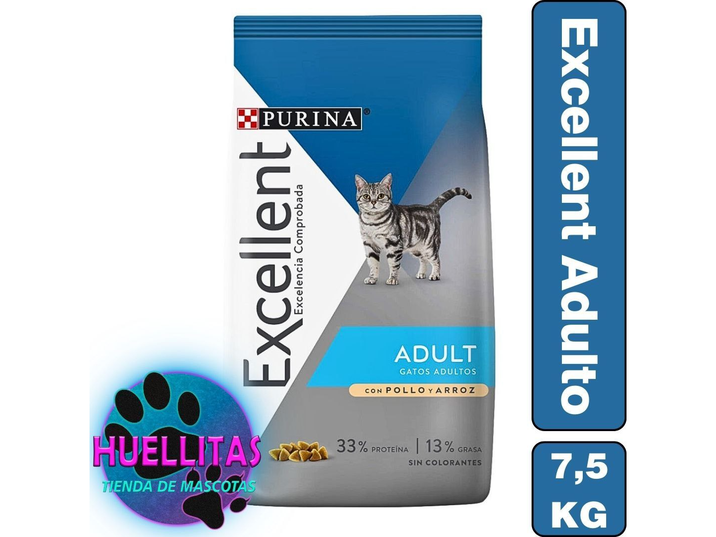 Excellent Gato adultox 7.50 kg