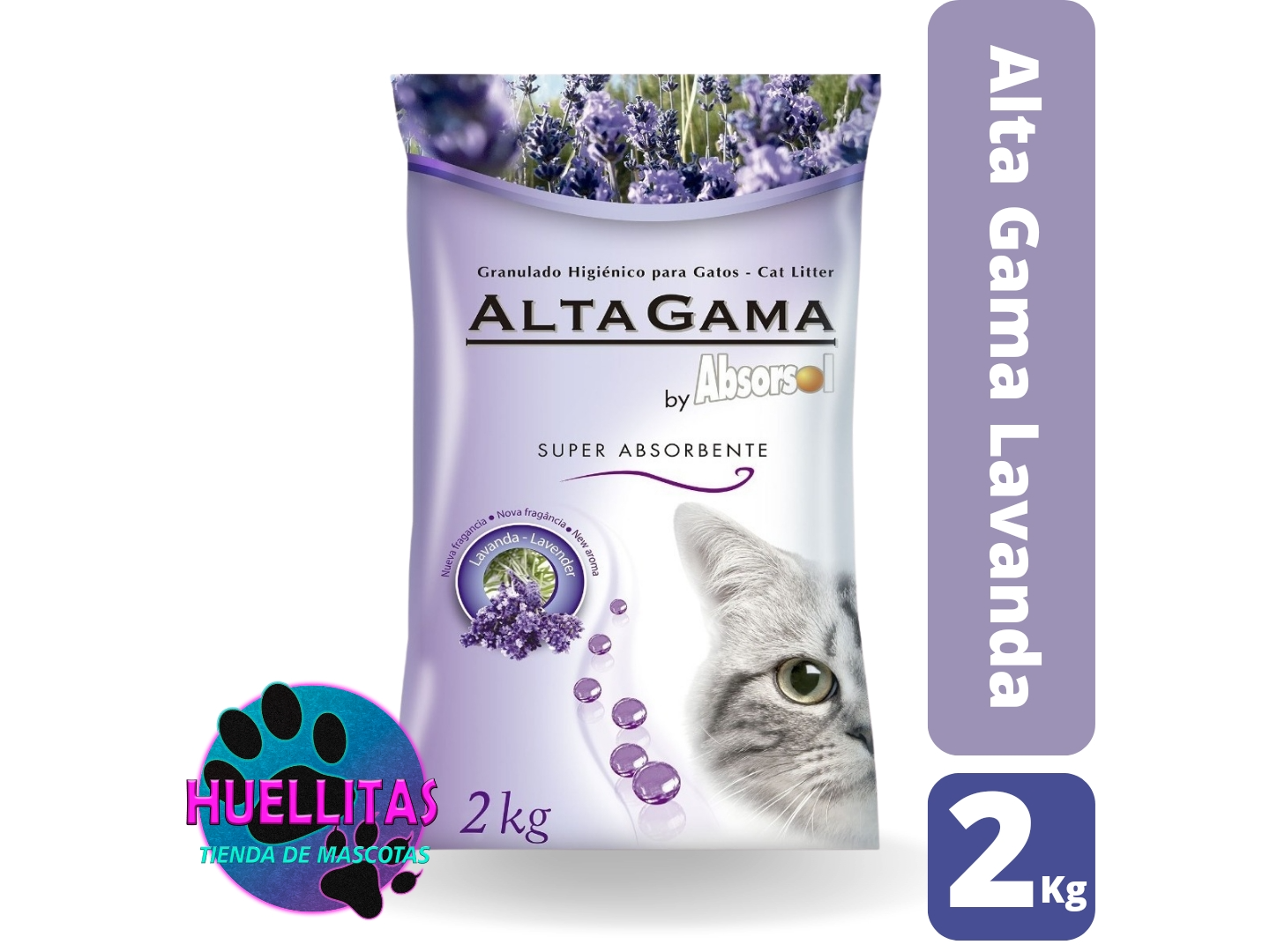 PIEDRAS ALTA GAMA PERFUMADA 2KG