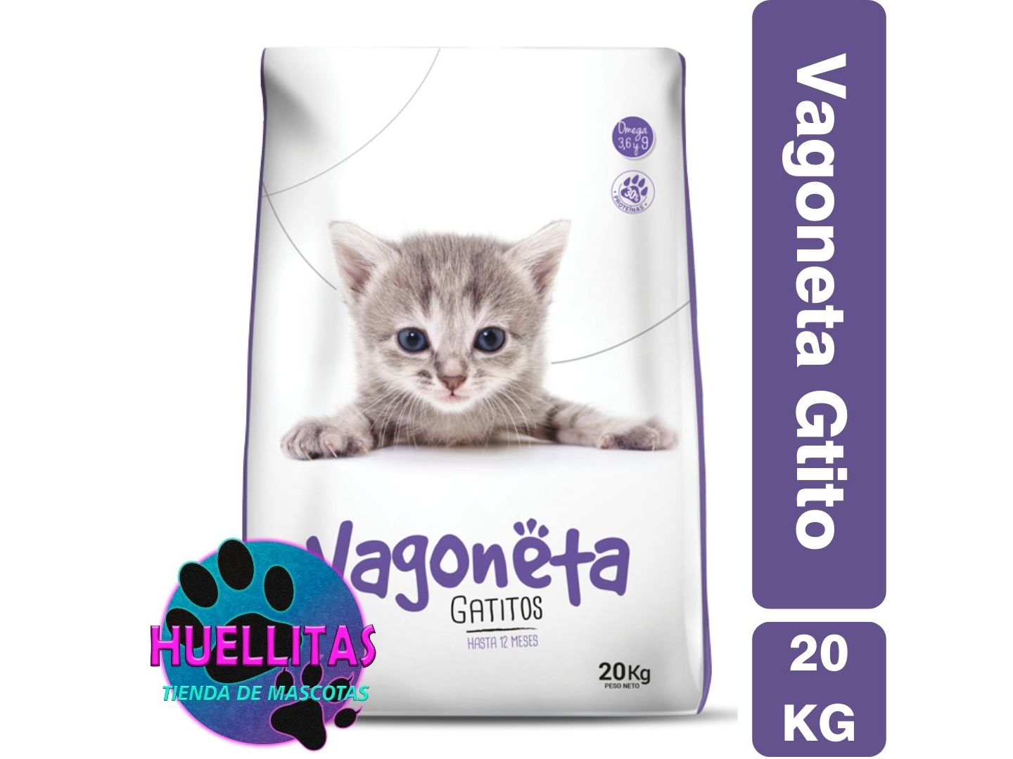 Vagoneta Gatito x 20kg