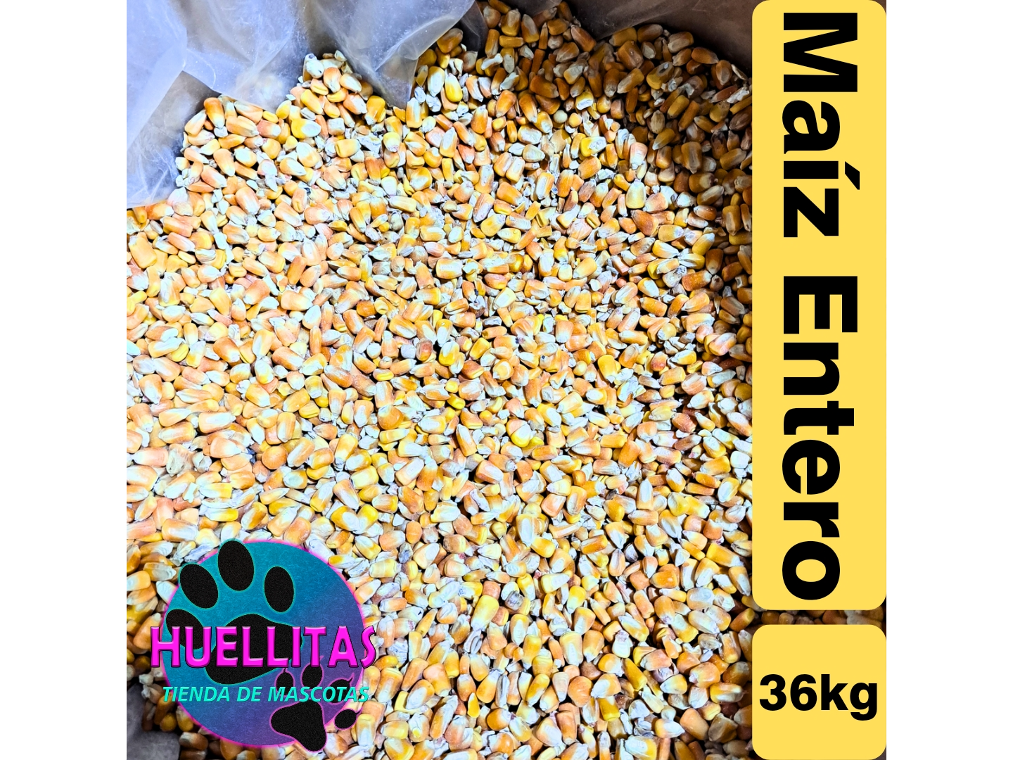 Maiz entero x 38Kg.