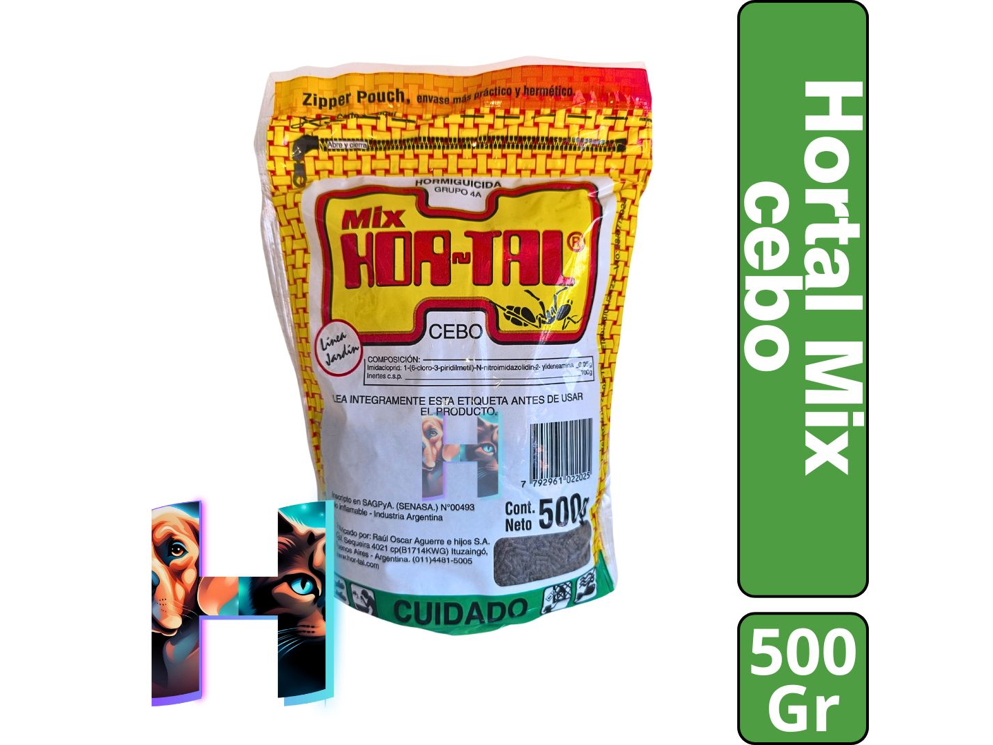 HORTAL CEBO X500GRS