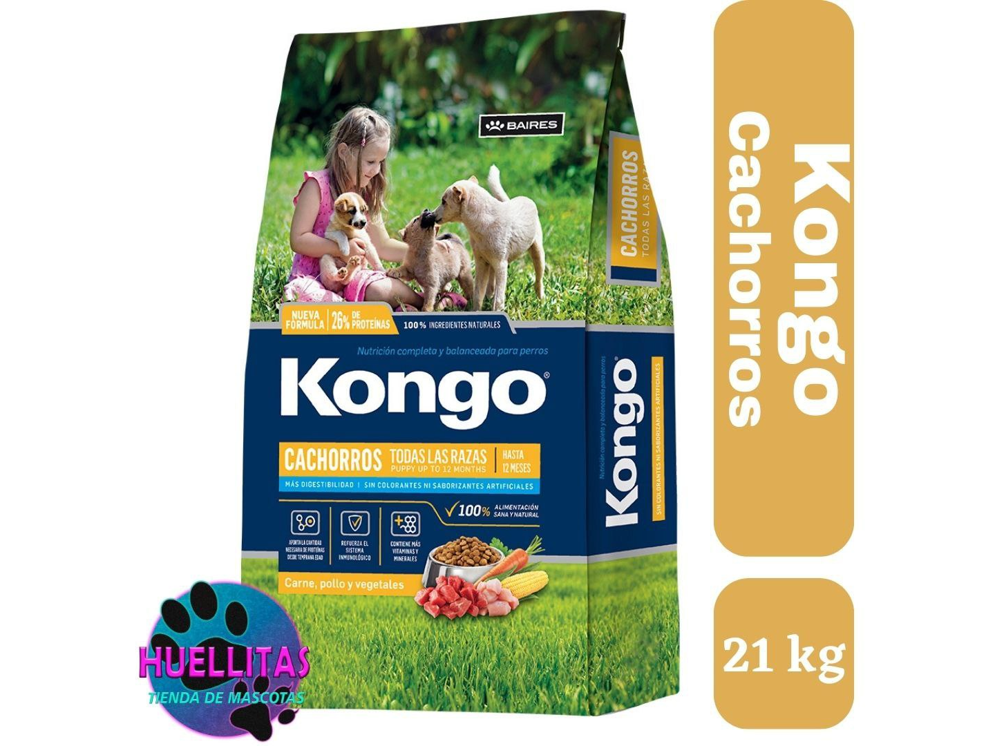 Kongo cachorros Tradicional x21kg