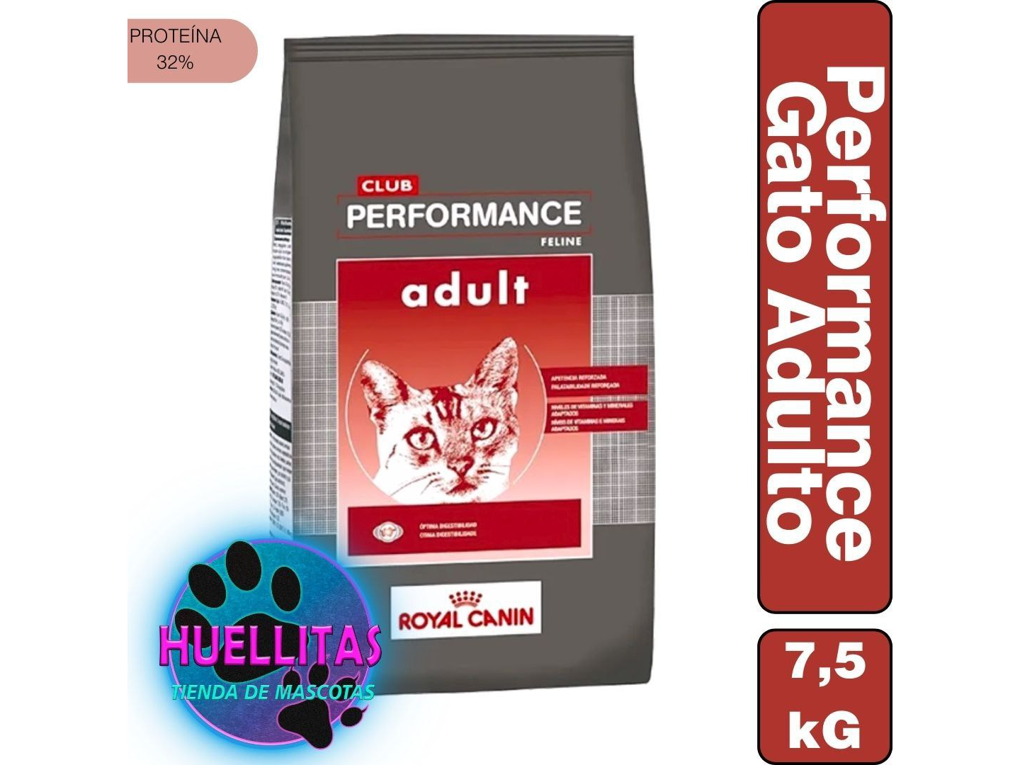 PERFORMANCE GATO ADULTO 7,5KG