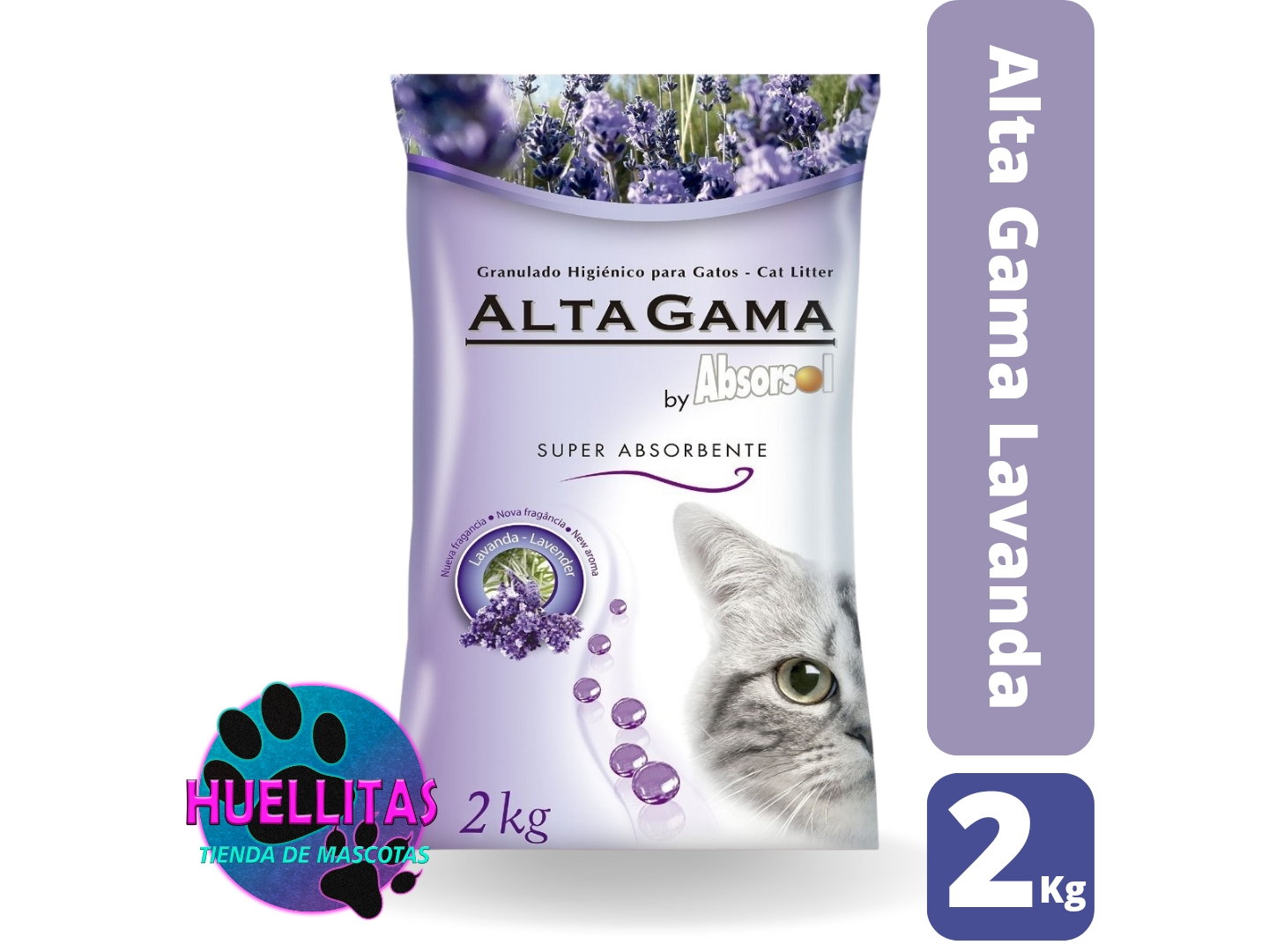 PIEDRAS ALTA GAMA PERFUMADA 2KG