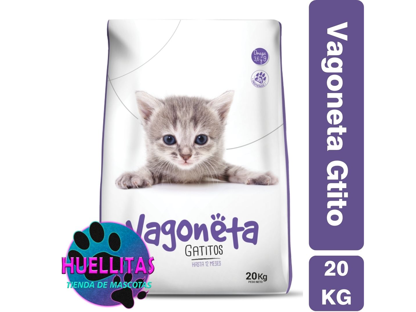 Vagoneta Gatito x 20kg