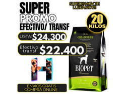 Biopet Criadores Adulto x 20kg
