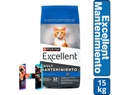 EXCELLENT MANTENIMIENTO GATO AD. 15KG