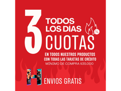 3 CUOTAS CON TODOS LOS BANCOS
