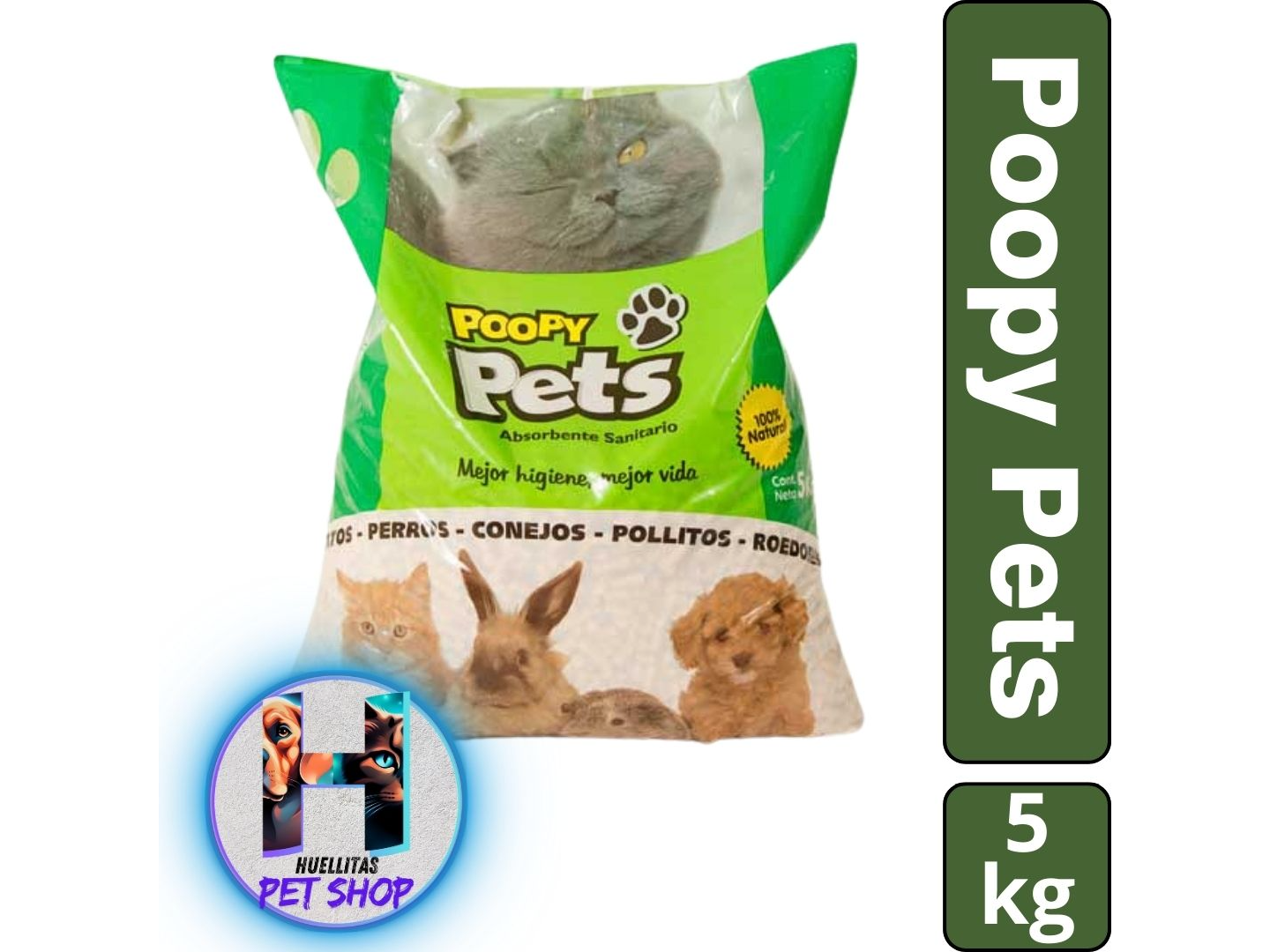 POOPY PETS ABSORBENTE SANITARIO 5KG