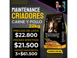Maintenance Criadores Adulto x22kg
