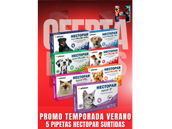 Promo X 5 Pipetas Hectopar Surtidas 15% Off