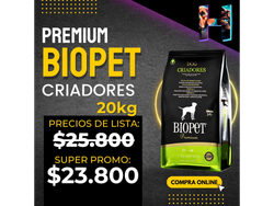 Biopet Criadores Adulto x 20kg