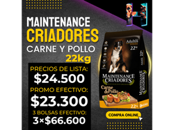 Promo x 3 Maintenance Adulto x22kg