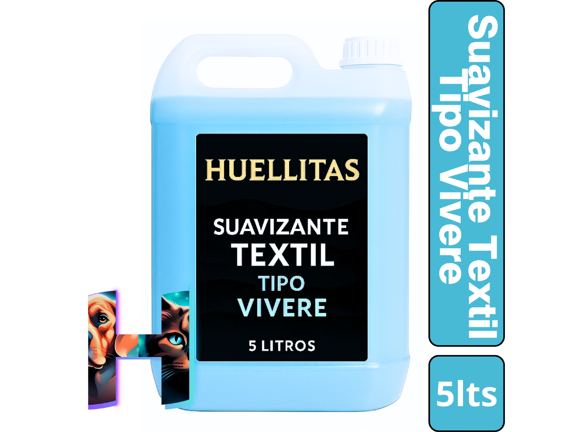 Suavizante Textil Tipo "Víveres" x5lts