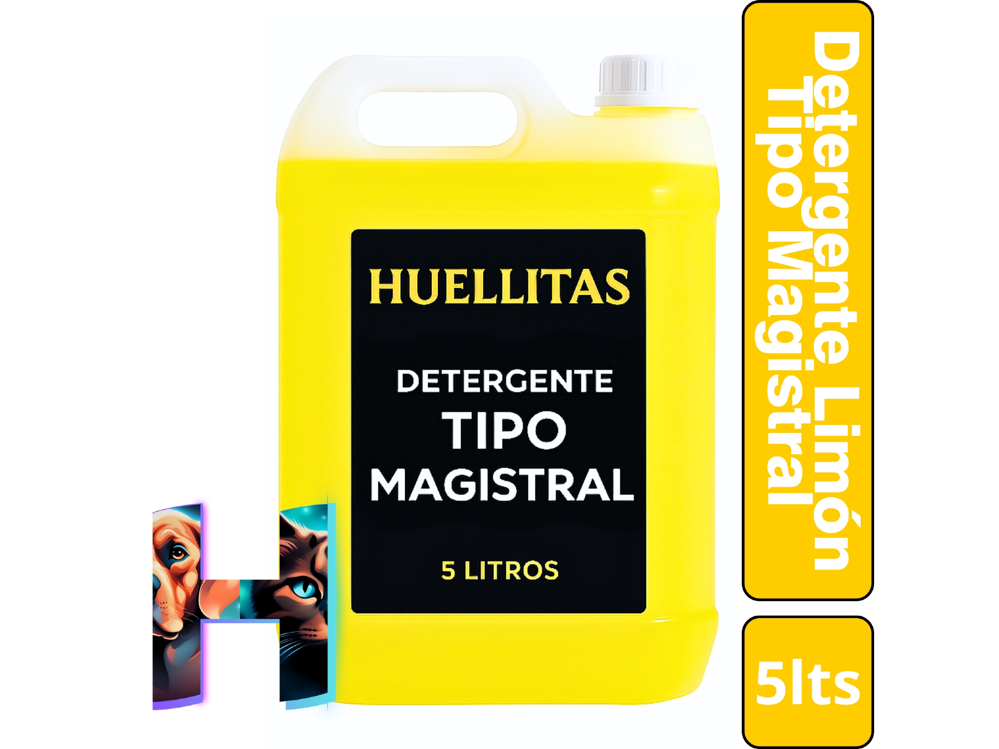 DETERGENTE  TIPO MAGISTRAL BIDON 5LTS
