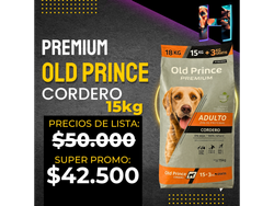 Old Prince Adulto Premium Cordero x15kg