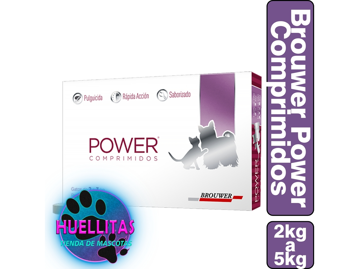 POWER COMPRIMIDOS  2 - 5 kg (GATO 2-3KG)