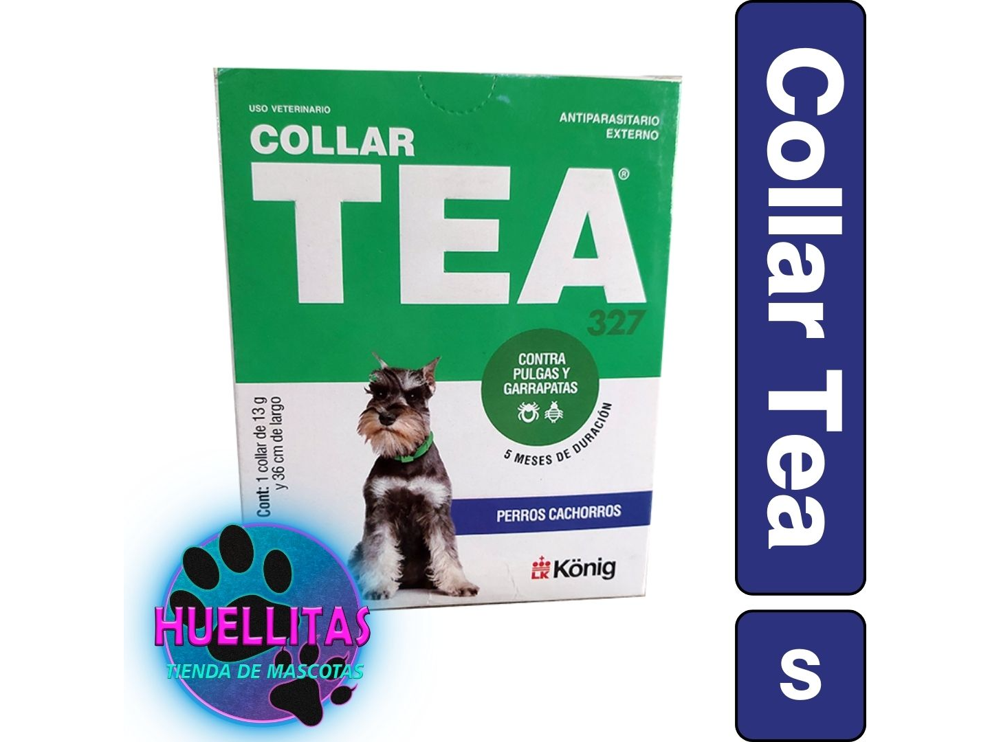 TEA 327 COLLAR PERRO CACHORRO