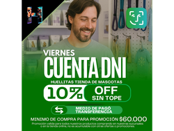 CUENTA DNI 10%OFF SIN TOPE