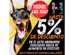 PROMOCION HASTA 5% OFF DE CONTADO