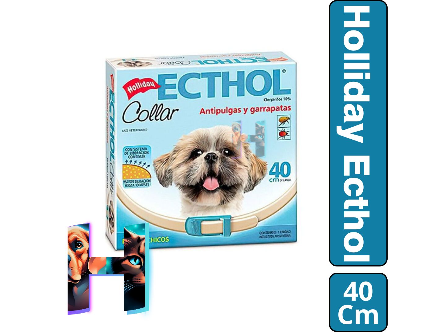 COLLAR ECTHOL PERRO CHICO  (40CM)