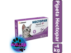 PIPETA HECTOPAR GATO HASTA 4KG