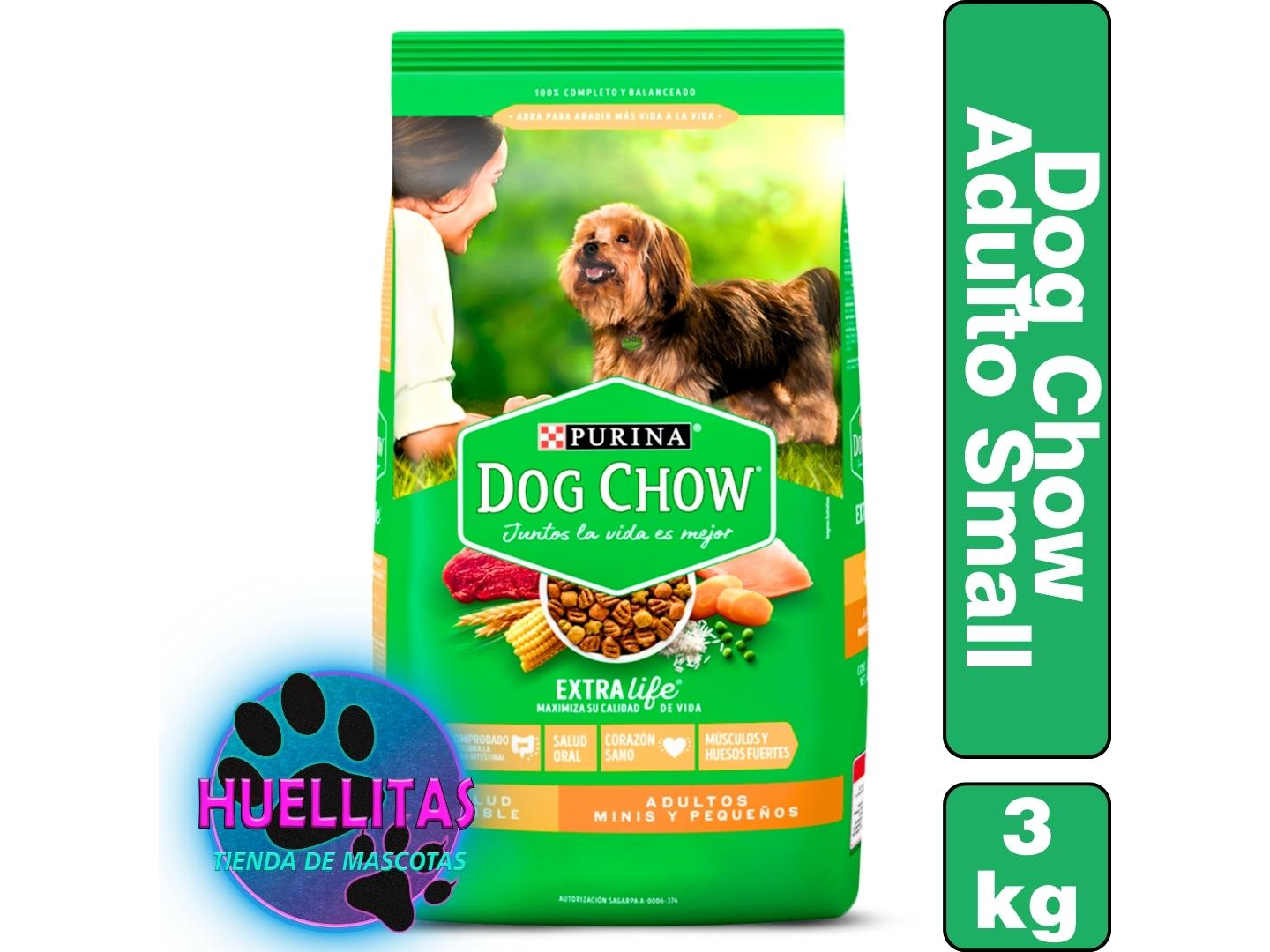DOG CHOW AD R. PEQUEÑAS 3KG