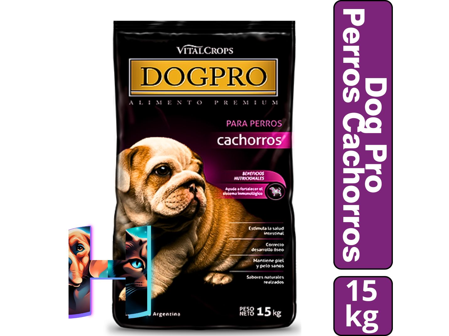 Dog Pro Perros Cachorros 15kg