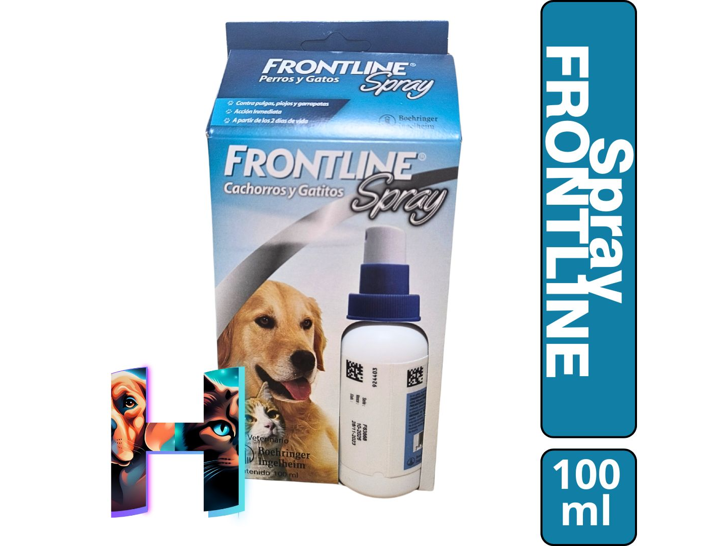 SPRAY FRONTLINE 100ML PERROS Y GATOS