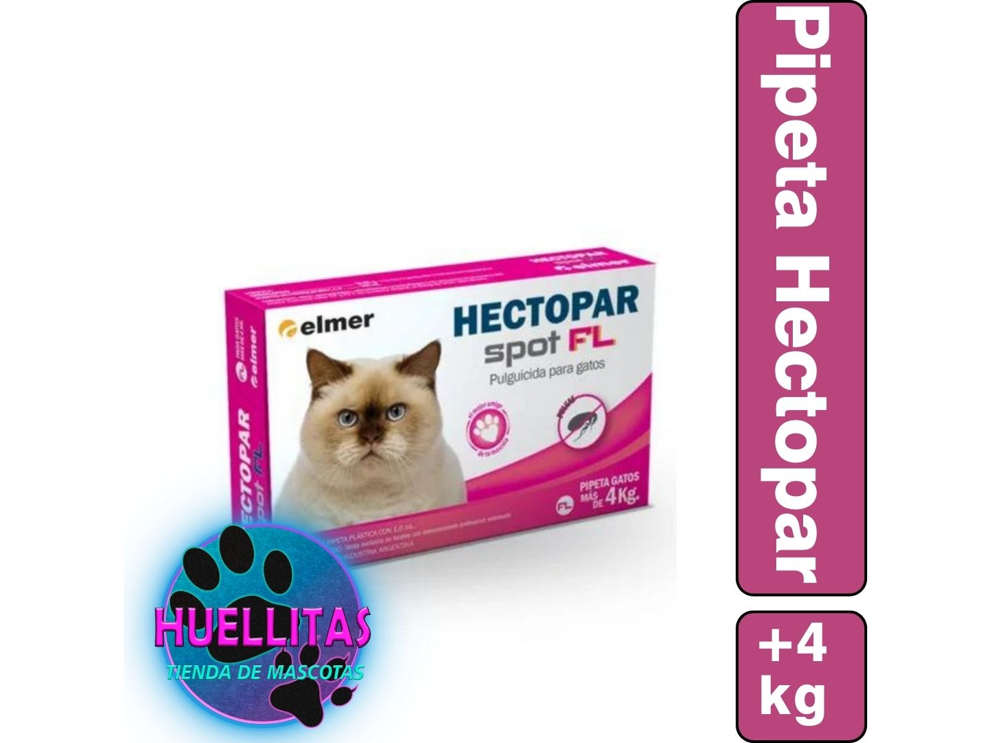 PIPETA HECTOPAR GATO 4 A 8KG