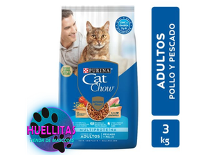 Cat Chow Gato Adulto Pescado y Pollo x3kg de Universo Mascotas Distribuidora