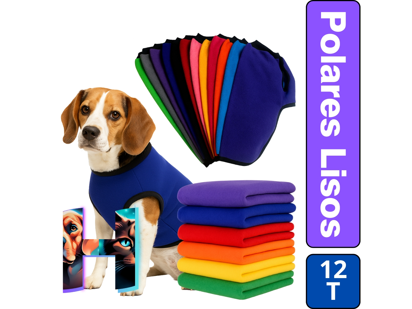 Polares Lisos Todos los Talles