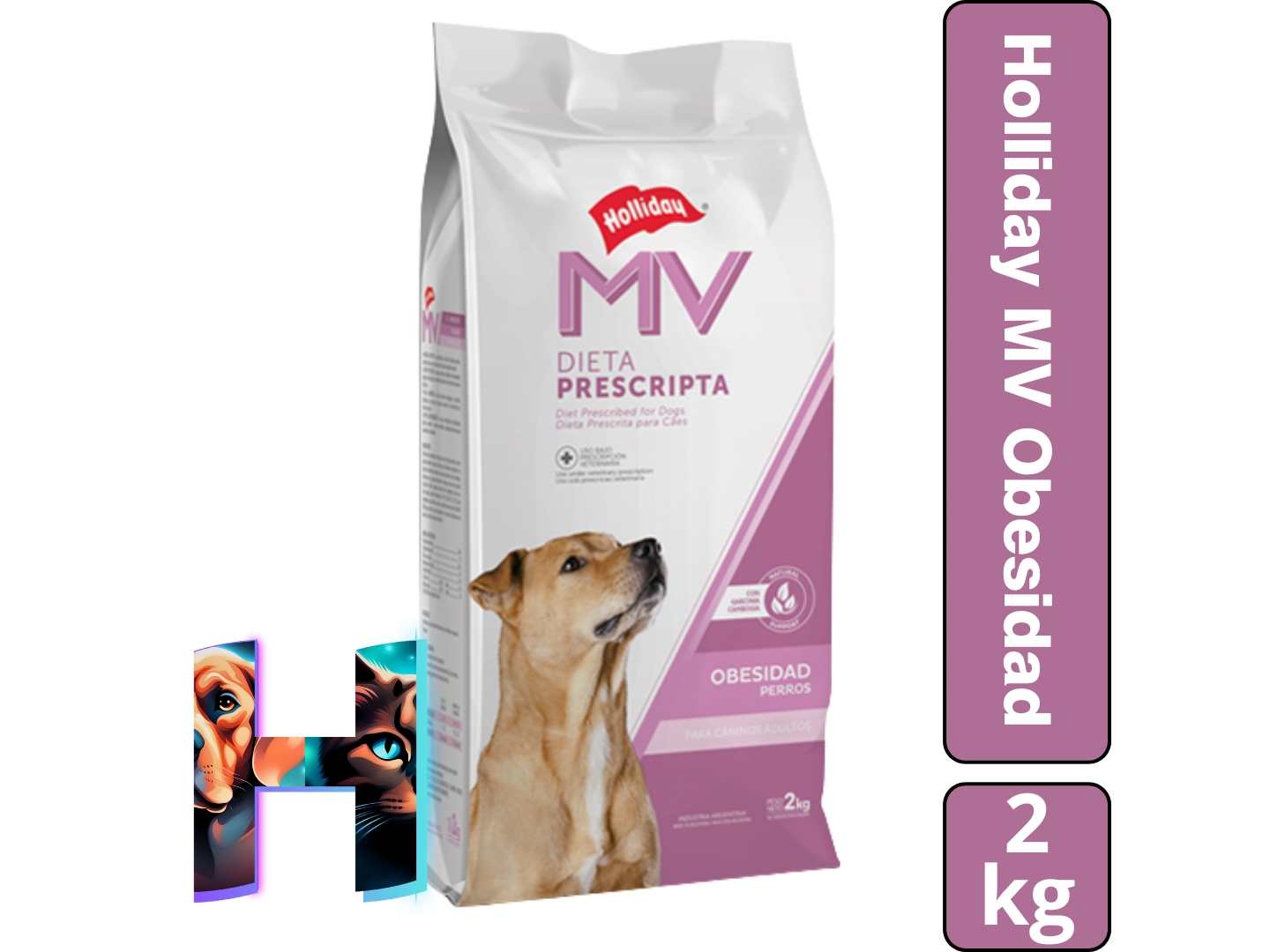 MV HOLLIDAY Obesidad Perros 2kg