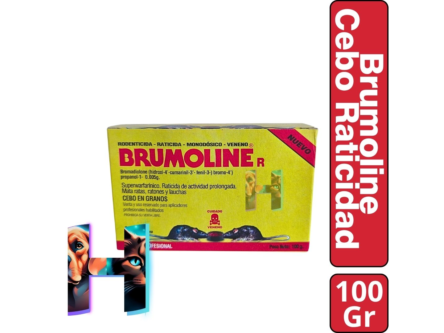 BRUMOLINE CEBO RATICIDA