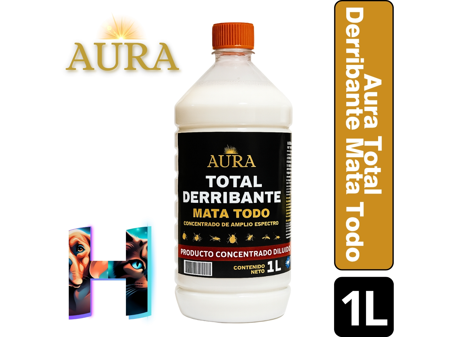 AURA Derribante Total Concentrado 1L