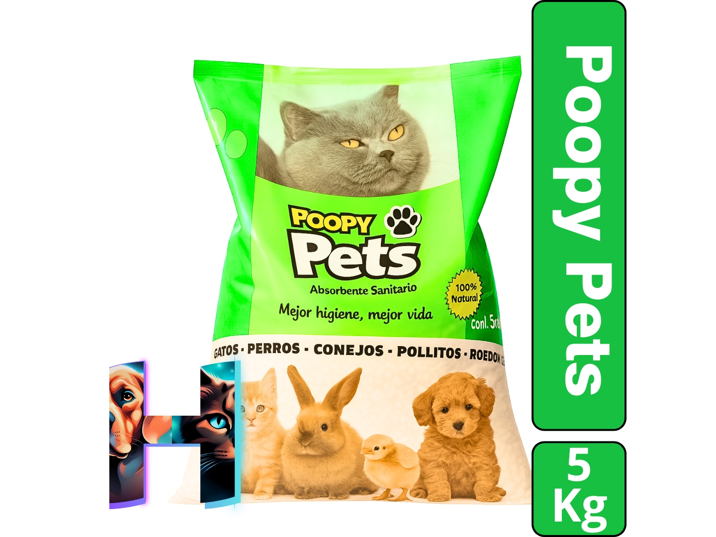 POOPY PETS ABSORBENTE SANITARIO 5KG