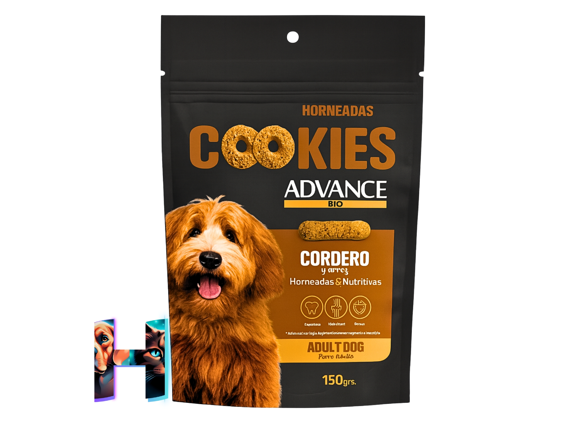 Cookies Advance Bio Cordero y Arroz 150g