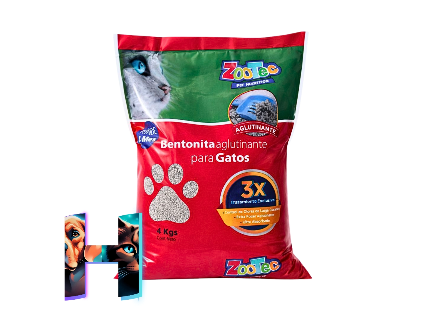 PIEDRAS ZOOTEC AGLUTINANTE CLÁSICA 4KG