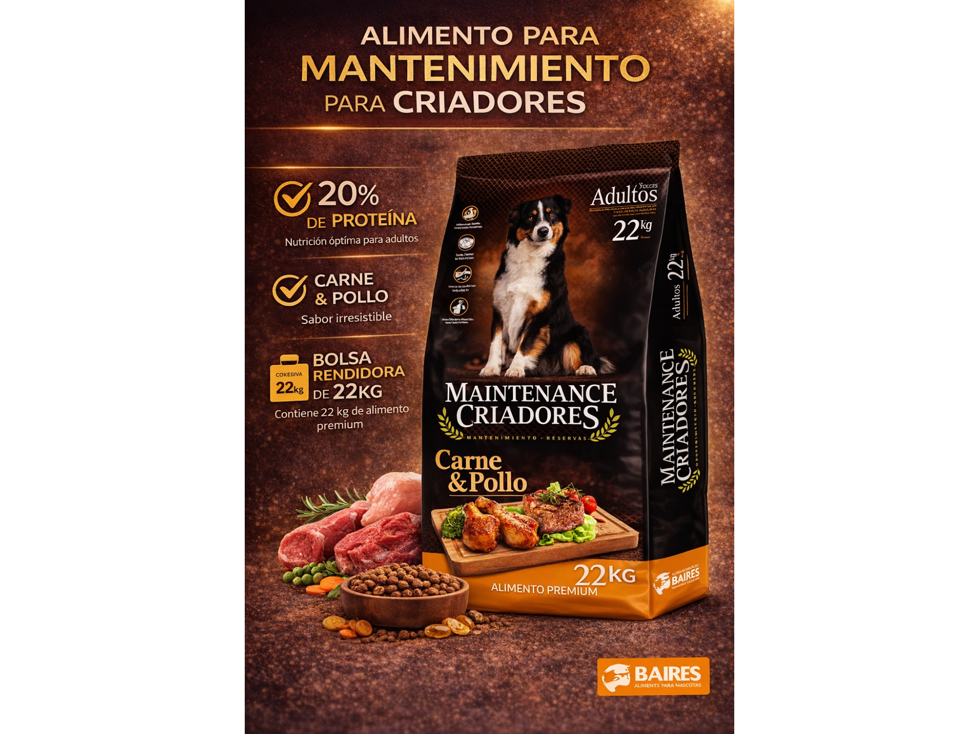 Maintenance Criadores Adulto x22kg