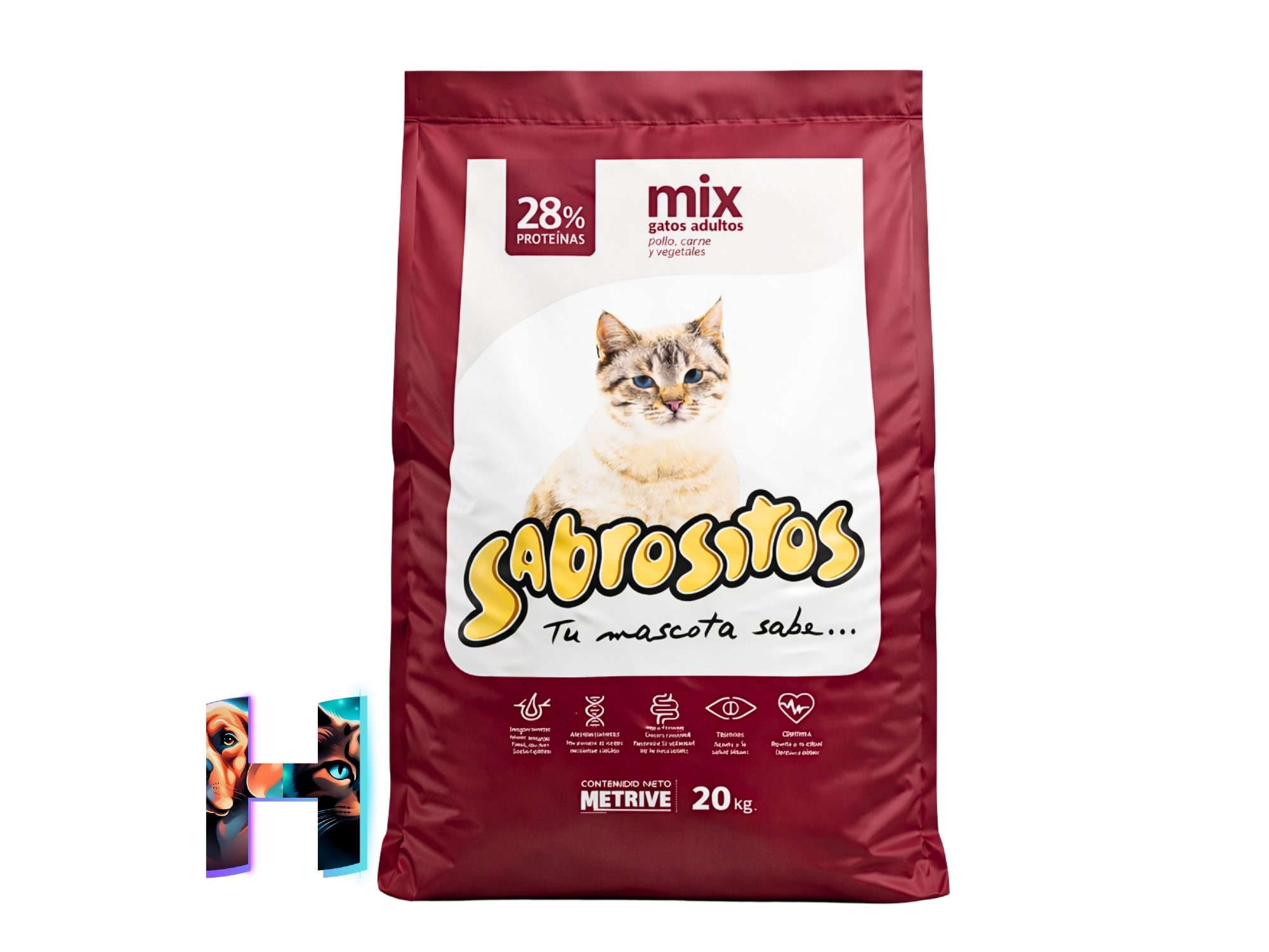 Sabrositos  Gato  Mix 20Kg
