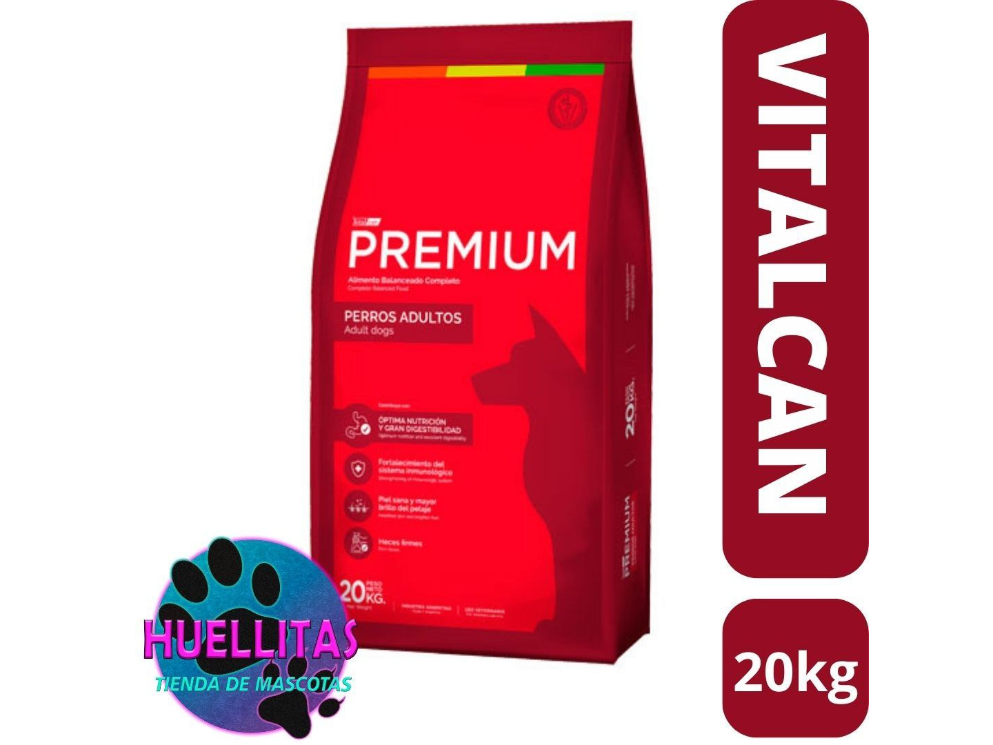 Vitalcan Premium Adulto ×20 kg