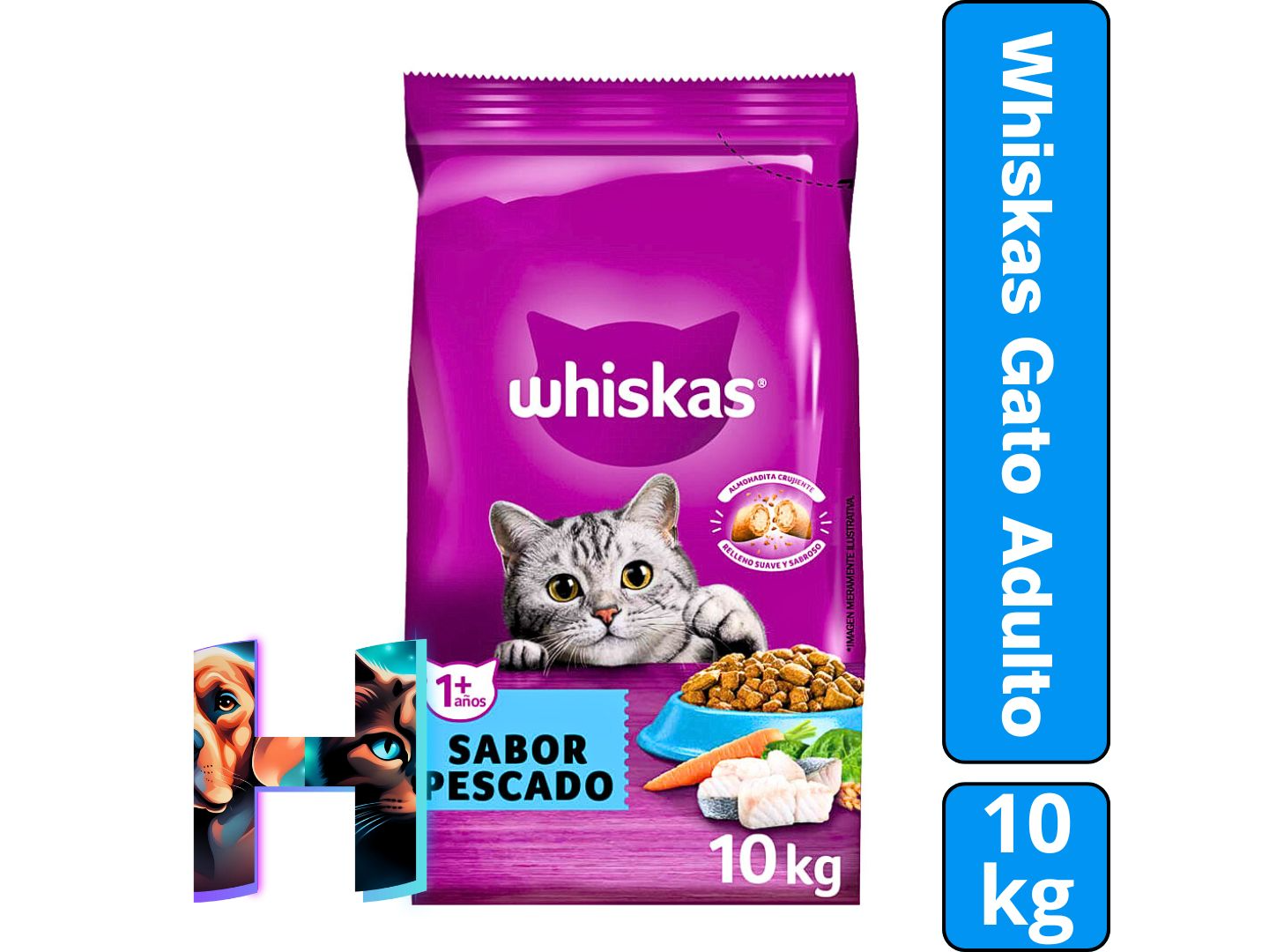 Whiskas Gato Adulto x10 Kg.