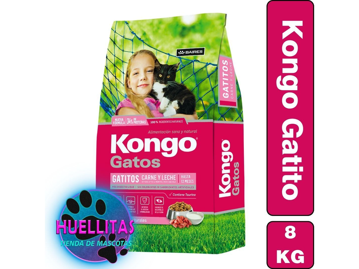 Kongo  Gatito  x8Kg