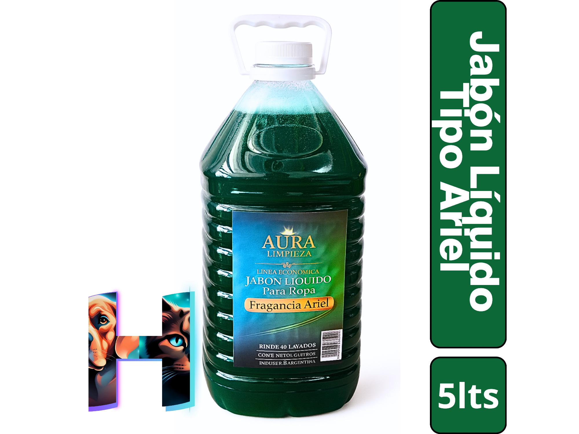 Jabón Liquido Eco Tipo "ARIEL" x5lts