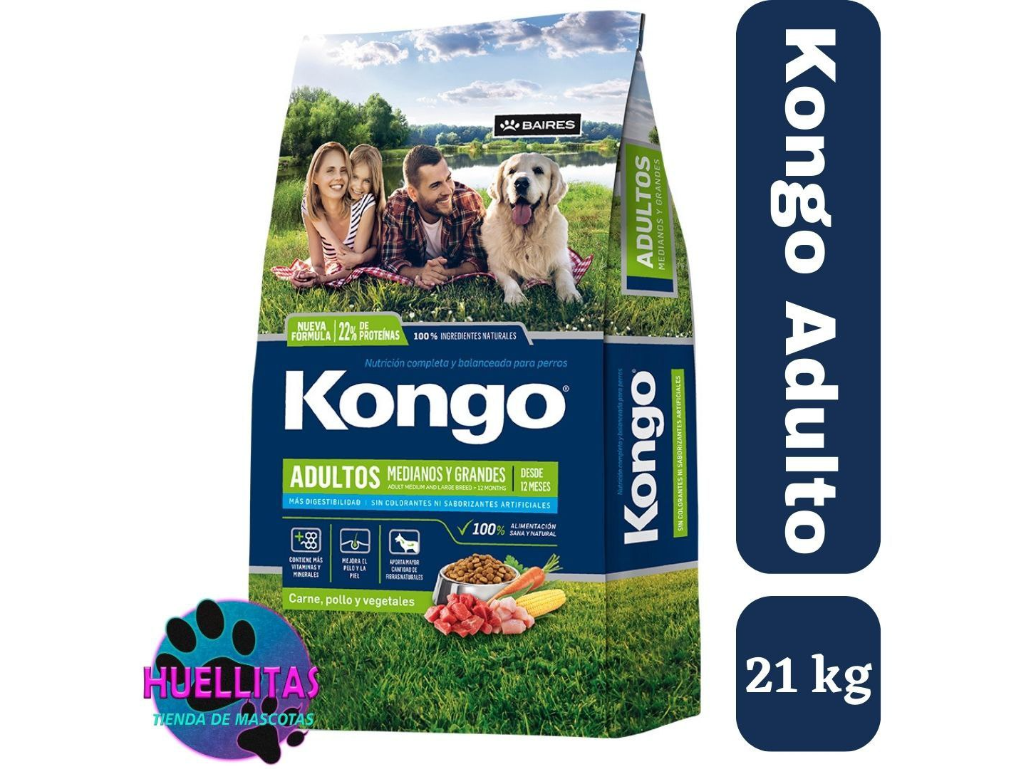 Kongo Adulto Tradicional x 21kg