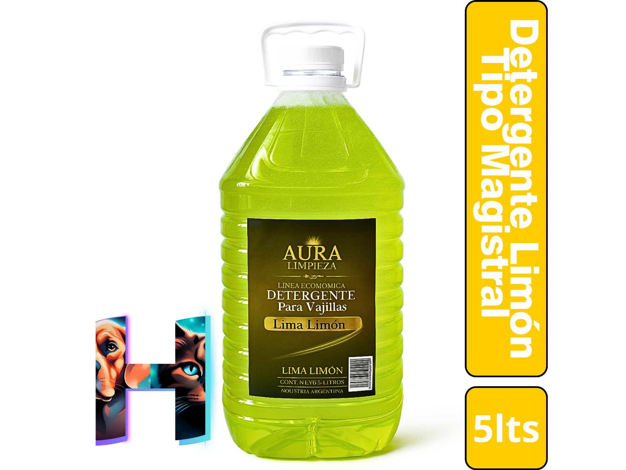 DETERGENTE  TIPO MAGISTRAL BIDON 5LTS