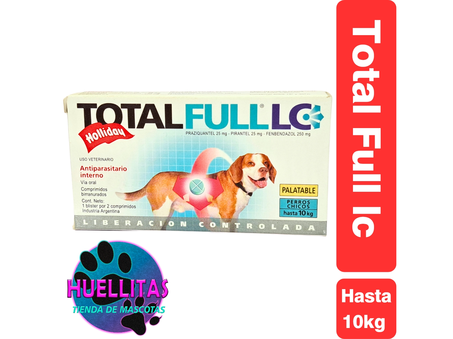 TOTAL FULL Antiparasitario Interno ×10KG